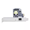 StarTech.com 1-Port 2.5Gbps NBASE-T PoE Netzwerkkarte, Intel I225-V, 802.3af/at PoE+ Multi-Gigabit NIC, PCI Express Server LAN Karte, SATA Powered Desktop Ethernet Schnittstelle – Unterstützt Windows, Linux