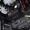 StarTech.com Dual-Bay M.2 NVMe SSD zu PCIe x8 Wechselrahmen; Bifurcation erforderlich; Werkzeuglose Installation, PCIe-Backplane mit zwei Hot-Swap-Laufwerksschächten