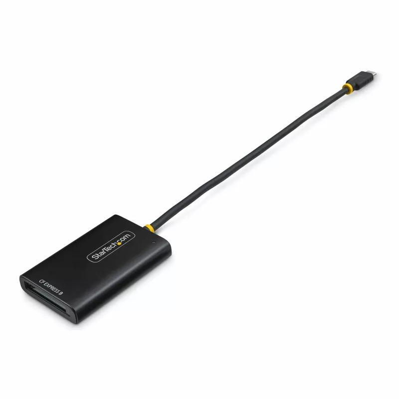 StarTech.com USB-C-CFexpress-Typ-B-Kartenleser, USB 10Gbps, tragbarer Speicherkartenleser, USB-Typ-C-auf-CF-Express-2.0-Adapter, funktioniert mit jedem Betriebssystem