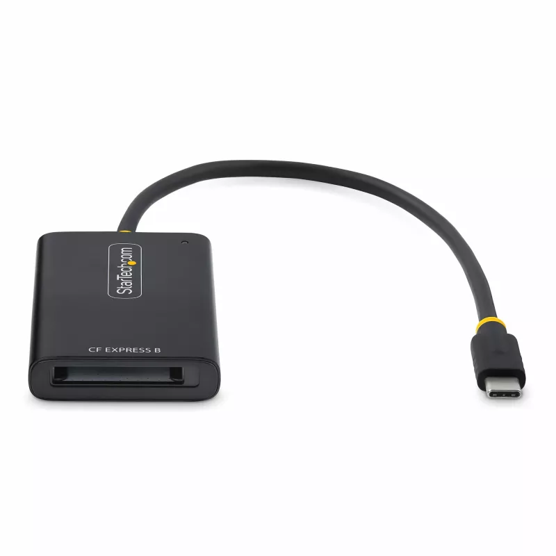 StarTech.com USB-C-CFexpress-Typ-B-Kartenleser, USB 10Gbps, tragbarer Speicherkartenleser, USB-Typ-C-auf-CF-Express-2.0-Adapter, funktioniert mit jedem Betriebssystem