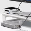 StarTech.com Laptop/Desktop & Peripheral Lock Kit, Diebstahlschutz-Sicherheitsschloss, K-Slot, 9,8 Fuß (3 m) Stahlkabel, 3 Geräte, benutzerdefinierbarer 4-stelliger Code – TAA