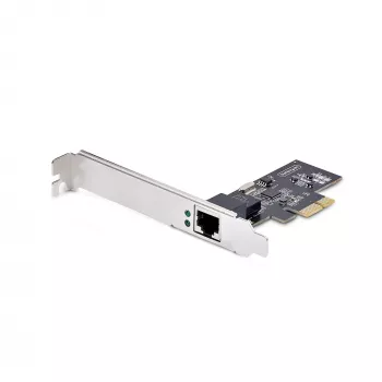 StarTech.com 1-Port 2,5Gbps NBASE-T PCIe-Netzwerkkarte, Intel® I225-V, Einzelport-Computernetzwerkkarte, Ethernet MultiGigabit-NIC, PCI Express Server-LAN-Karte