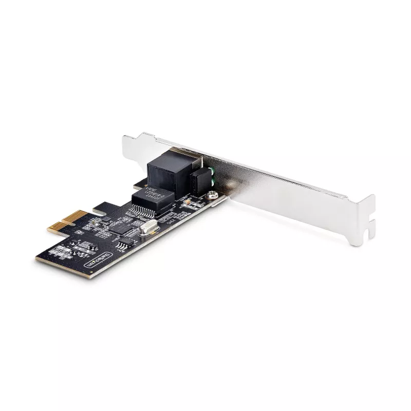 StarTech.com 1-Port 2,5Gbps NBASE-T PCIe-Netzwerkkarte, Intel® I225-V, Einzelport-Computernetzwerkkarte, Ethernet MultiGigabit-NIC, PCI Express Server-LAN-Karte