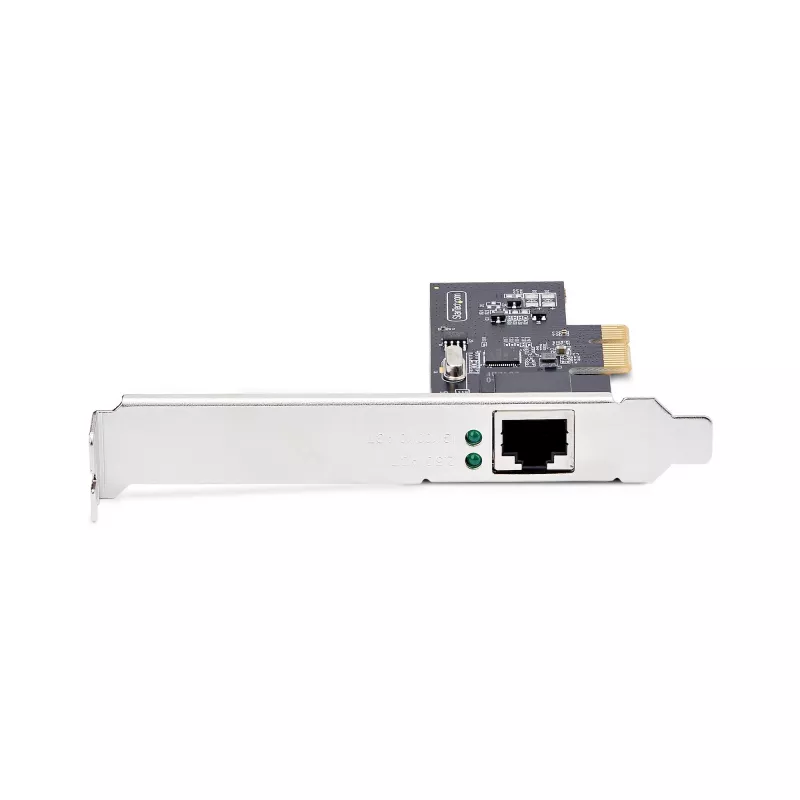StarTech.com 1-Port 2,5Gbps NBASE-T PCIe-Netzwerkkarte, Intel® I225-V, Einzelport-Computernetzwerkkarte, Ethernet MultiGigabit-NIC, PCI Express Server-LAN-Karte