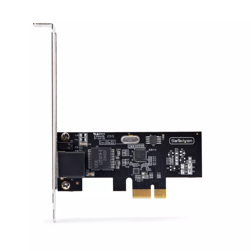 StarTech.com 1-Port 2,5Gbps NBASE-T PCIe-Netzwerkkarte, Intel® I225-V, Einzelport-Computernetzwerkkarte, Ethernet MultiGigabit-NIC, PCI Express Server-LAN-Karte