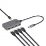 StarTech.com 4-Port USB-A-Hub, 5 Gbit/s, busgespeist, USB-A auf 4x USB-A-Hub mit USB-C-Hilfsstromeingang, 30 cm Hostkabel, tragbarer Desktop-/Laptop-USB-Hub