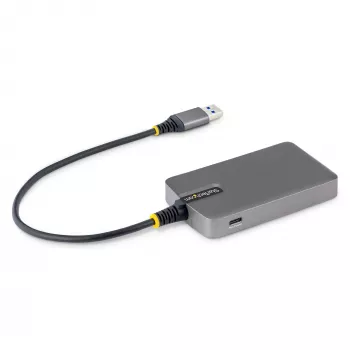 StarTech.com 4-Port USB-A-Hub, 5 Gbit/s, busgespeist, USB-A auf 4x USB-A-Hub mit USB-C-Hilfsstromeingang, 30 cm Hostkabel, tragbarer Desktop-/Laptop-USB-Hub