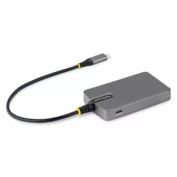 StarTech.com 4-Port USB-C Hub, 5 Gbit/s, busgespeist, USB-C auf 4x USB-A Hub mit USB-C Hilfstromeingang, 1ft/30cm Hostkabel, tragbarer Desktop-/Laptop-USB-Hub