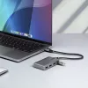 StarTech.com 4-Port USB-C Hub, 5 Gbit/s, busgespeist, USB-C auf 4x USB-A Hub mit USB-C Hilfstromeingang, 1ft/30cm Hostkabel, tragbarer Desktop-/Laptop-USB-Hub