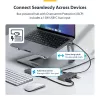 StarTech.com 4-Port USB-C Hub, 5 Gbit/s, busgespeist, USB-C auf 4x USB-A Hub mit USB-C Hilfstromeingang, 1ft/30cm Hostkabel, tragbarer Desktop-/Laptop-USB-Hub