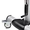 StarTech.com Rollbarer TV-Wagen/Stand auf Rädern für 60-100-Zoll-Flachbildschirme bis 100 kg, Höhenverstellung per Handkurbel, mobile/tragbare Trolley-Halterung