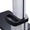 StarTech.com Rollbarer TV-Wagen/Stand auf Rädern für 60-100-Zoll-Flachbildschirme bis 100 kg, Höhenverstellung per Handkurbel, mobile/tragbare Trolley-Halterung