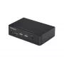 StarTech.com 2-Port DisplayPort KVM-Switch, 4K 60Hz, DP 1.2, EDID-Verwaltung, 2-Port USB 3.0 Hub, 4x USB HID-Ports, TAA-konform