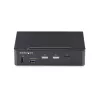 StarTech.com 2-Port DisplayPort KVM-Switch, 4K 60Hz, DP 1.2, EDID-Verwaltung, 2-Port USB 3.0 Hub, 4x USB HID-Ports, TAA-konform