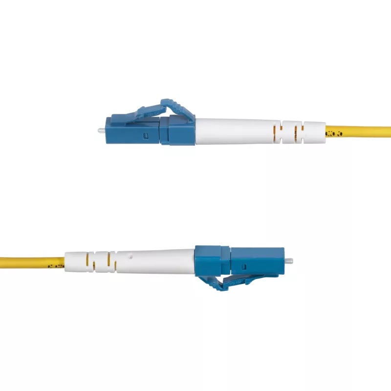 StarTech.com 3m LC zu LC (UPC) OS2 Singlemode Simplex Glasfaserkabel, 9/125µm, 40G/100G, biegeunempfindlich, niedrige Einfügedämpfung – LSZH Glasfaser-Patchkabel