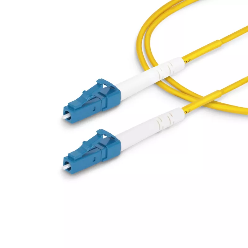 StarTech.com 3m LC zu LC (UPC) OS2 Singlemode Simplex Glasfaserkabel, 9/125µm, 40G/100G, biegeunempfindlich, niedrige Einfügedämpfung – LSZH Glasfaser-Patchkabel