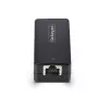 StarTech.com 1-Port Gigabit Netzwerk-Isolator, kompakter Inline-RJ45-Ethernet-Koppler mit 4kV galvanischer Trennung, IP40, Hutschienenmontage möglich, TAA-konform