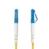 StarTech.com 3m LC auf SC (UPC) OS2 Singlemode Simplex Glasfaserkabel, 9/125µm, 40G/100G, biegeunempfindlich, geringe Einfügedämpfung – LSZH Glasfaser-Patchkabel