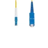 StarTech.com 3m LC auf SC (UPC) OS2 Singlemode Simplex Glasfaserkabel, 9/125µm, 40G/100G, biegeunempfindlich, geringe Einfügedämpfung – LSZH Glasfaser-Patchkabel