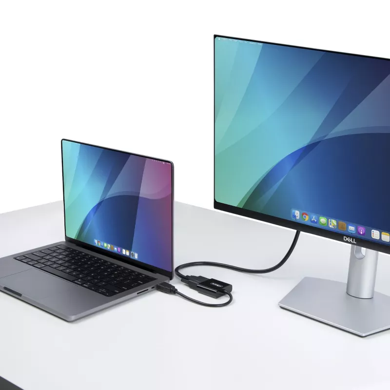 StarTech.com HDMI-auf-VGA-Adapter, Aktiver Videokonverter für Laptop/Desktop, 1920x1080 (1080p), HDMI-Quelle zu VGA-Monitor/Display/Projektor