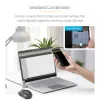 StarTech.com 25er-Pack Universal Laptop-Schloss 2 m, serialisiertes Sicherheitskabel für Notebook, kompatibel mit Noble Wedge®/Nano/K-Slot, schlüsselloses Zahlenschloss-Kabel – TAA