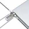 StarTech.com 10-Pack Dual-Access Laptop-Schloss, 1,98 m gleichschließend und Zahlenkombination Sicherheitskabelschloss für K-Slot-Geräte, Computer-Diebstahlschutz Stahlkabel