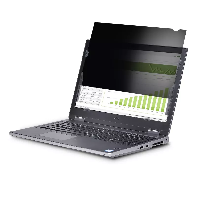 StarTech.com 16-Zoll 16:10 Flip-Up-Blickschutzfolie mit Touch, blendfreier Blickschutzfilter, Laptop-Monitor-Bildschirmschutz mit 51 % Blaulichtreduzierung