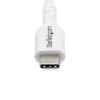 StarTech.com 3m (9.8ft) Weißes USB-C-Ladekabel, USB-C-Kabel, USB 2.0 Type-C Laptop-Ladekabel, 60W 3A Power Delivery, TPE-Mantel, USB-C-Datenübertragungskabel, M/M