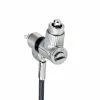 StarTech.com 25-Pack Universal Laptop Lock 6.6ft (2m), Master Keyed Locking Kabel, Computer Security, Kompatibel w/Noble Wedge®/Nano/K-Slot; Anti-Theft Cut-Resistant Kabel