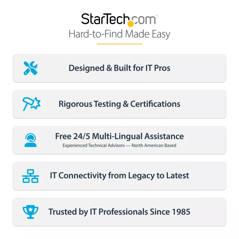 StarTech.com 25-Pack Universal Laptop Lock 6.6ft (2m), Master Keyed Locking Kabel, Computer Security, Kompatibel w/Noble Wedge®/Nano/K-Slot; Anti-Theft Cut-Resistant Kabel
