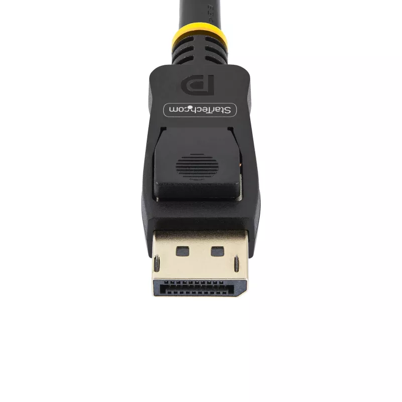 StarTech.com 2m (6.6ft) VESA-zertifiziertes DisplayPort-Kabel – 10er-Pack – DisplayPort 1.2 Kabel mit Verriegelung, 4K 60Hz UHD, DP-auf-DP-Kabel für Monitor, verriegelbare DP-Stecker