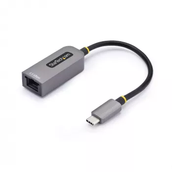 StarTech.com 2,5GbE USB-C auf Ethernet Adapter, NBASE-T NIC, USB 3.0 Type-C 2,5/1G Multi-Speed-Netzwerk, Thunderbolt-kompatibel, Windows & Mac