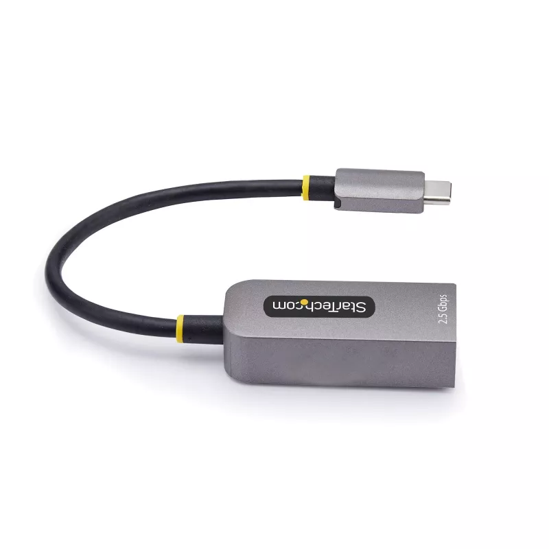 StarTech.com 2,5GbE USB-C auf Ethernet Adapter, NBASE-T NIC, USB 3.0 Type-C 2,5/1G Multi-Speed-Netzwerk, Thunderbolt-kompatibel, Windows & Mac