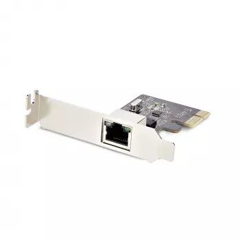 StarTech.com 1-Port Gigabit PCIe Netzwerkadapterkarte, Low-Profile NIC, 10/100/1000Mbps PCI Express LAN-Karte, Realtek RTL8111H, Windows und Linux, TAA-konform