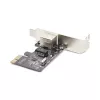 StarTech.com 1-Port Gigabit PCIe Netzwerkadapterkarte, Low-Profile NIC, 10/100/1000Mbps PCI Express LAN-Karte, Realtek RTL8111H, Windows und Linux, TAA-konform