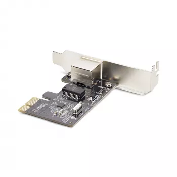 StarTech.com 1-Port Gigabit PCIe Netzwerkadapterkarte, Low-Profile NIC, 10/100/1000Mbps PCI Express LAN-Karte, Realtek RTL8111H, Windows und Linux, TAA-konform