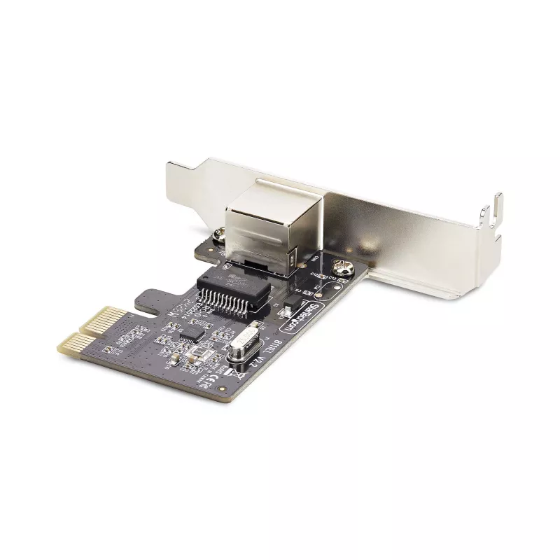 StarTech.com 1-Port Gigabit PCIe Netzwerkadapterkarte, Low-Profile NIC, 10/100/1000Mbps PCI Express LAN-Karte, Realtek RTL8111H, Windows und Linux, TAA-konform