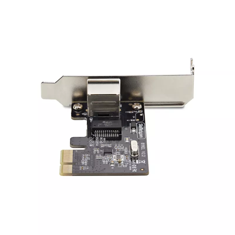 StarTech.com 1-Port Gigabit PCIe Netzwerkadapterkarte, Low-Profile NIC, 10/100/1000Mbps PCI Express LAN-Karte, Realtek RTL8111H, Windows und Linux, TAA-konform