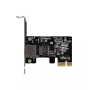 StarTech.com 1-Port Gigabit PCIe Netzwerkadapterkarte, Low-Profile NIC, 10/100/1000Mbps PCI Express LAN-Karte, Realtek RTL8111H, Windows und Linux, TAA-konform