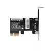 StarTech.com 1-Port Gigabit PCIe Netzwerkadapterkarte, Low-Profile NIC, 10/100/1000Mbps PCI Express LAN-Karte, Realtek RTL8111H, Windows und Linux, TAA-konform