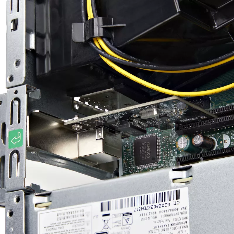StarTech.com 1-Port Gigabit PCIe Netzwerkadapterkarte, Low-Profile NIC, 10/100/1000Mbps PCI Express LAN-Karte, Realtek RTL8111H, Windows und Linux, TAA-konform