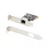 StarTech.com 1-Port Gigabit PCIe Netzwerkadapterkarte, Low-Profile NIC, 10/100/1000Mbps PCI Express LAN-Karte, Realtek RTL8111H, Windows und Linux, TAA-konform