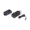 StarTech.com 2-Port Gigabit Midspan PoE+ Injektor, 10/100/1000 Mbit/s, PoE+ (802.3af/at), 30W, 1 Gbit/s Ethernet, wandmontierbar, unmanaged Inline Power over Ethernet