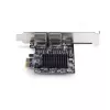 StarTech.com 2-Port 5G Gigabit PCIe Netzwerkadapterkarte, 5G/2.5G/1G/100M/10M PCI Express LAN-Karte, Realtek RTL8126, Windows und Linux, TAA-konform