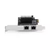 StarTech.com 2-Port 5G Gigabit PCIe Netzwerkadapterkarte, 5G/2.5G/1G/100M/10M PCI Express LAN-Karte, Realtek RTL8126, Windows und Linux, TAA-konform