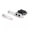 StarTech.com 2-Port 5G Gigabit PCIe Netzwerkadapterkarte, 5G/2.5G/1G/100M/10M PCI Express LAN-Karte, Realtek RTL8126, Windows und Linux, TAA-konform