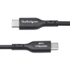 StarTech.com 2m USB-A auf USB-C Ladekabel, Laden & Synchronisieren, 3A, USB 2.0, TPE-Mantel - Schwarz USB-Ladekabel