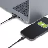StarTech.com 2m USB-A auf USB-C Ladekabel, Laden & Synchronisieren, 3A, USB 2.0, TPE-Mantel - Schwarz USB-Ladekabel