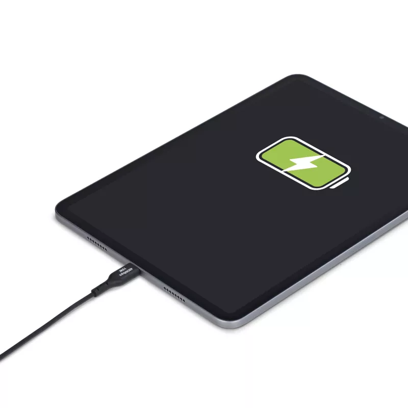 StarTech.com 2m USB-A auf USB-C Ladekabel, Laden & Synchronisieren, 3A, USB 2.0, TPE-Mantel - Schwarz USB-Ladekabel