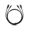 StarTech.com 10ft (3m) DisplayPort und USB 5Gbps KVM-Kabel, 4K 60Hz, universell kompatibles DP 1.2/USB 3.0 Combo-Kabel für KVM-Switches